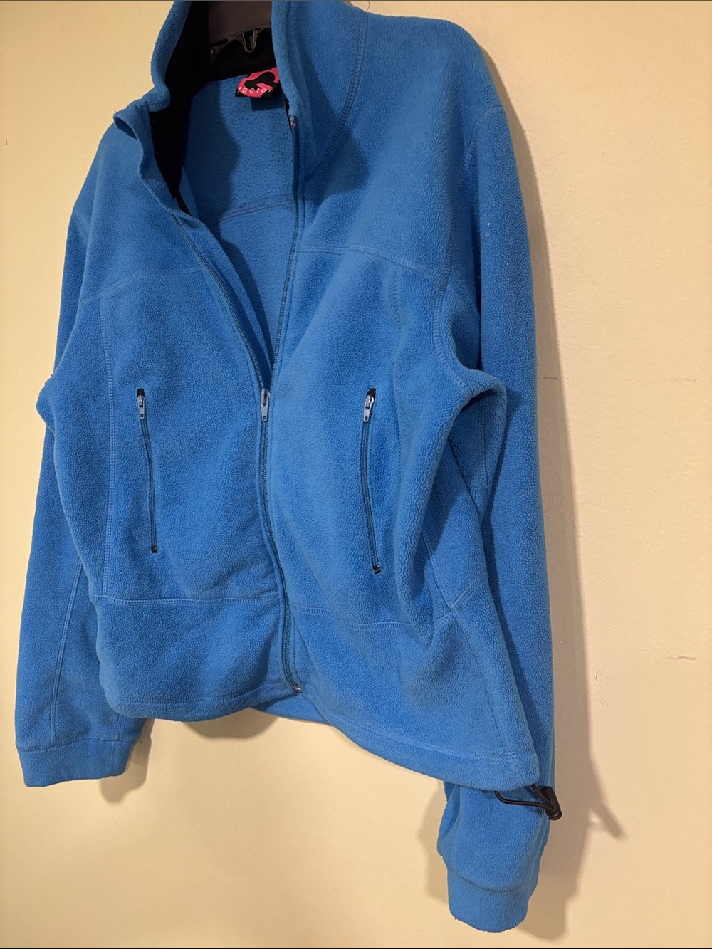 G Factor Women’s Blue Full-Zip Fleece Jacket